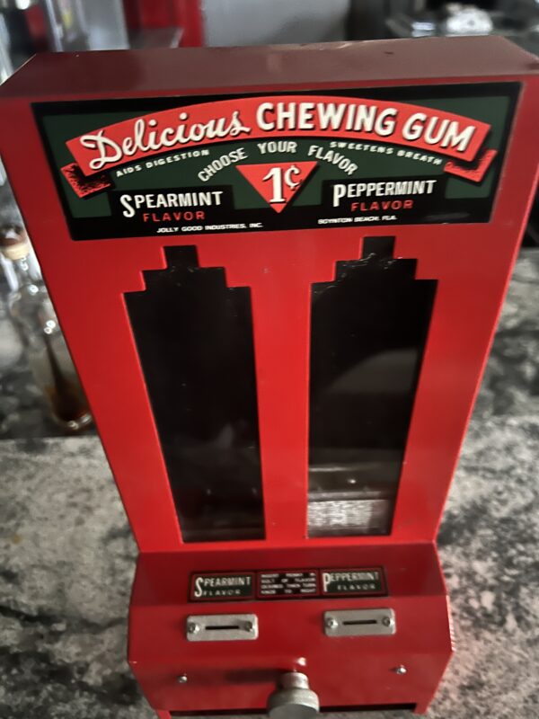 Vintage Gum Stick Machine - Image 2